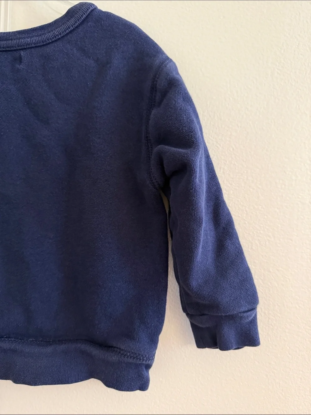 Ralph Lauren Navy Polo Bear Crewneck Sweatshirt - Kids